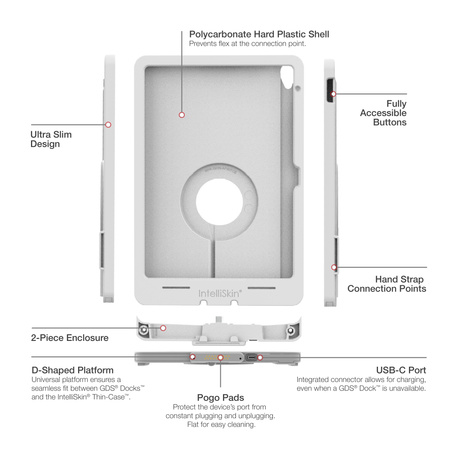 Тонкий чехол IntelliSkin® для iPad 10-го и 11-го поколения - серый