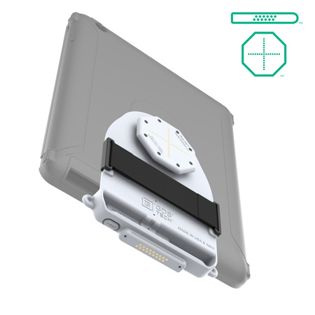 GDS® Tab-Conn™ для чехлов OtterBox Defender (D-образная форма и задние накладки) - серый