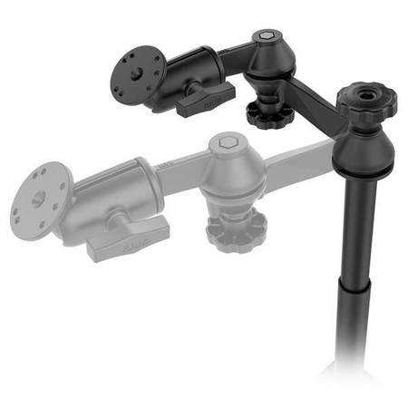 Крепление RAM® No-Drill™ для полицейского перехватчика Ford 20-24 годов выпуска