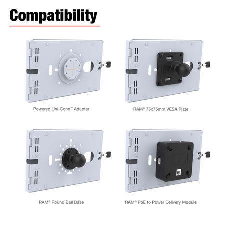 RAM® Safe-Case™ для Samsung Tab Active5 и 3 - серый