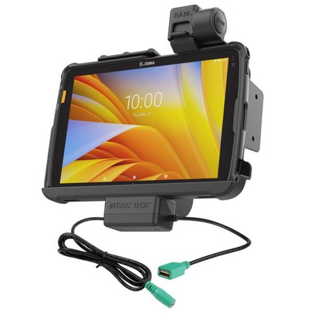 RAM® Tough-Dock™ Power + Data с защелкой для планшета Zebra ET4x 10 дюймов