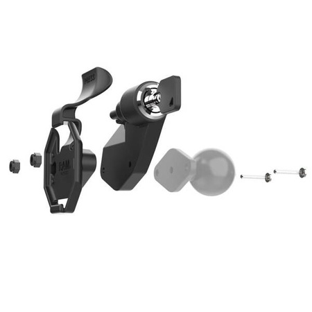 RAM® Правый фиксирующий держатель для планшетов с кнопкой GDS® Uni-Conn™