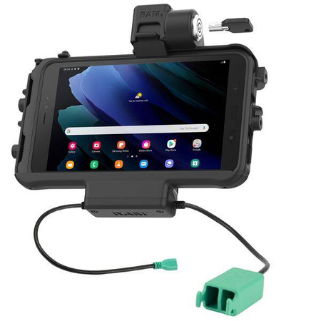 Низкопрофильная блокировка RAM® + двойная док-станция USB для Tab Active5 и 3