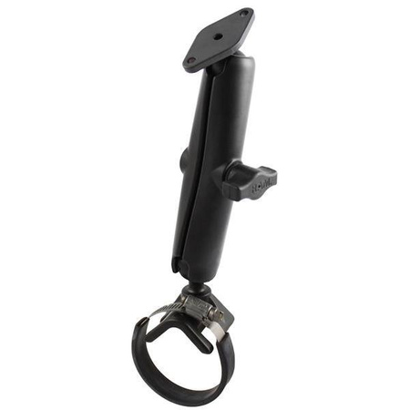 Комплект хомутов RAM® с двойным шариком для шланга 2–3 дюйма с алмазной пластиной — длинный