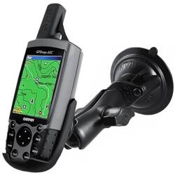 Крепление на присоске RAM® Twist-Lock™ для Garmin Astro 220, GPS 60 и др.
