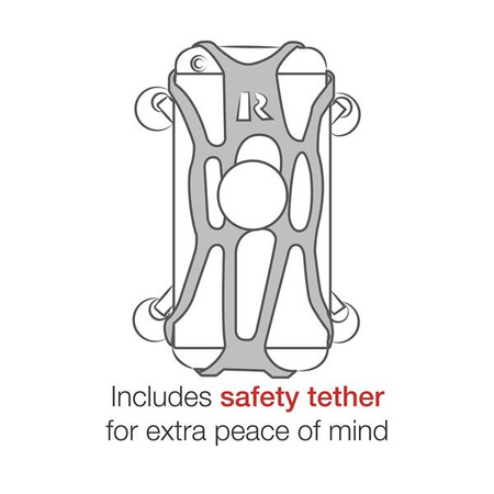 Большое крепление для телефона RAM® X-Grip® с присоской Twist-Lock™ — длинное