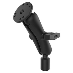 Универсальное двойное шаровое крепление RAM® с круглой пластиной и резьбой 1/2 дюйма NPT