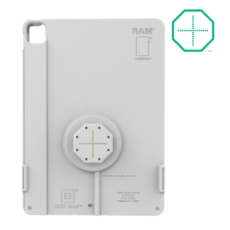 Тонкий чехол IntelliSkin® для iPad Pro 12.9 3-6 поколения (задние накладки) серый