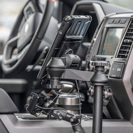 RAM® Tele-Pole™ с вешками 8 и 9 дюймов и двойным шаровым креплением