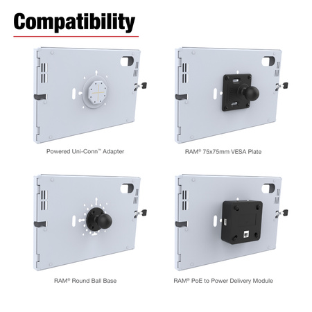 RAM® Safe-Case™ для Samsung Galaxy Tab S10 и S10+ - серый