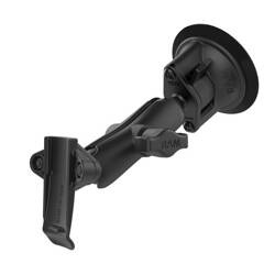 Крепление на присоске RAM® Twist-Lock™ с держателем зажима для позвоночника Garmin