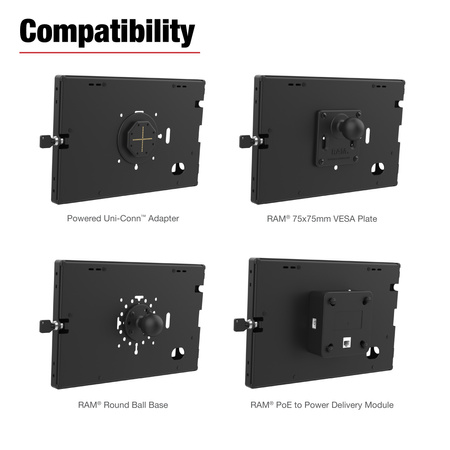 RAM® Safe-Case™ для 10-дюймового планшета Zebra ET4x