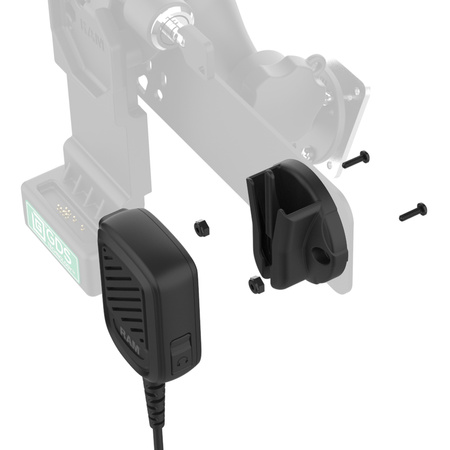 GDS® Uni-Conn™ Locking PTT Remote Speaker Mic Bundle for Kodiak