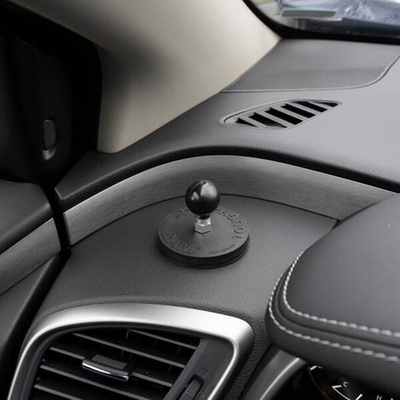 Шариковая база RAM® Tough-Mag™ диаметром 66 мм со стальной клеевой пластиной