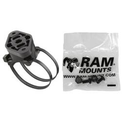 Велосипедное крепление RAM® EZ-On/Off™ с поворотным основанием, адаптером и оборудованием