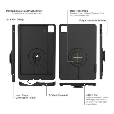 Тонкий чехол IntelliSkin® для iPad Pro 11 (M4) (задняя панель Pogo Pads)