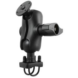 Крепление на рейку RAM® с двойным U-образным болтом и круглой пластиной AMPS