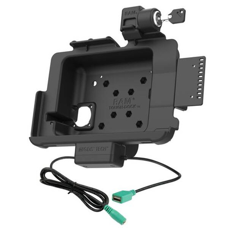 Блокировка RAM® Tough-Dock™ Power + Data для планшета Zebra ET4x 10 дюймов