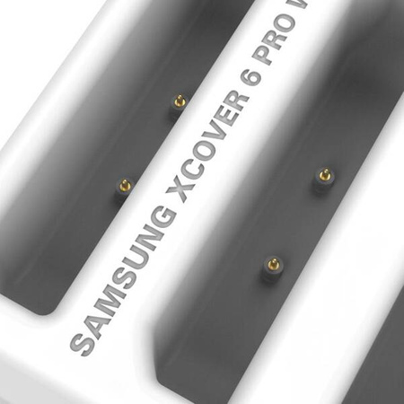 RAM® 6-портовая док-станция для Samsung XCover6 Pro с OEM или RAM® Skin™ - серый