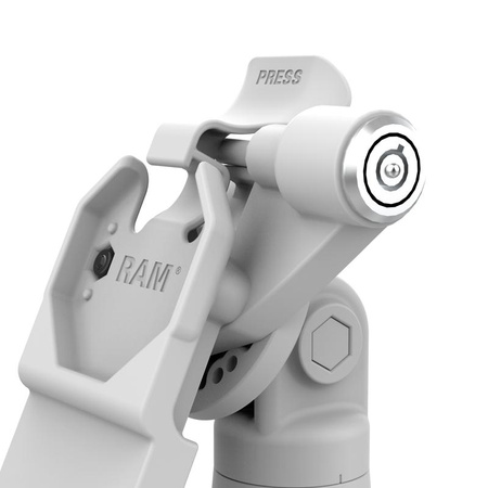 Док-станция GDS® Uni-Conn™ Locking Tilt & Swivel Dock с PoE - серый