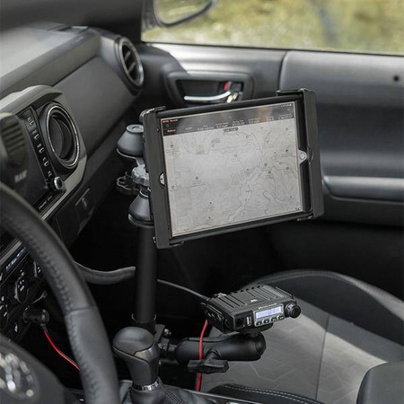 Держатель планшета RAM® Tab-Tite™ для Apple iPad 1–4 поколений с чехлом и не только