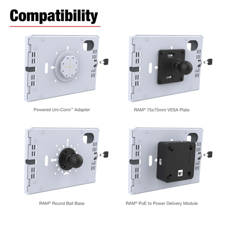 RAM® Safe-Case™ для Apple iPad mini (A17 Pro) и mini 6 - серый