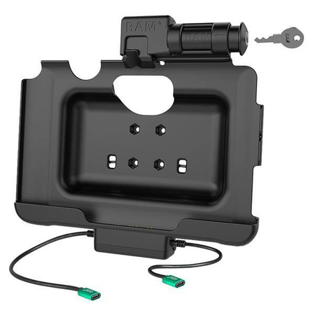 Док-станция с питанием от USB-C с блокировкой RAM® + данные USB-C для Tab Active4 Pro