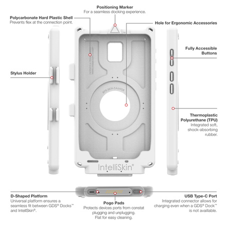 IntelliSkin® Next Gen для Samsung Tab Active5 - серый