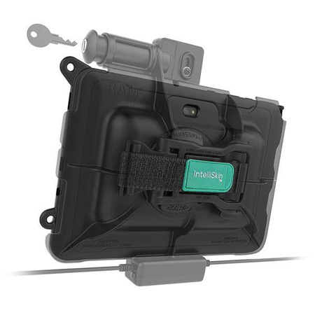 Док-станция с питанием от USB-C с блокировкой RAM® + данные USB-C и USB-A для Tab Active4 Pro