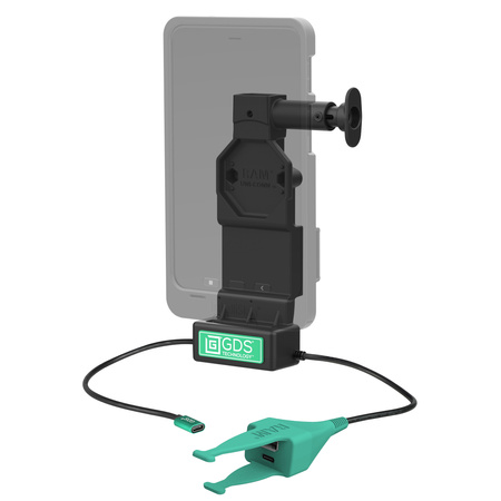 GDS® Uni-Conn™ Dock + двойной USB-A и USB-C с кнопкой разблокировки