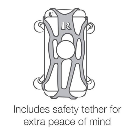 Крепление для телефона RAM® X-Grip® с низкопрофильной присоской — короткое