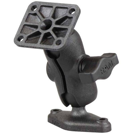Композитное двойное шаровое крепление RAM® с алмазными пластинами и пластинами AMPS