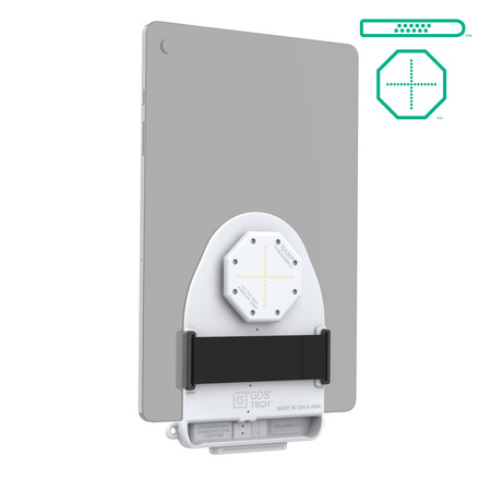 GDS® Tab-Conn™ для планшетов без чехла (D-образная форма и задние подушечки) - серый