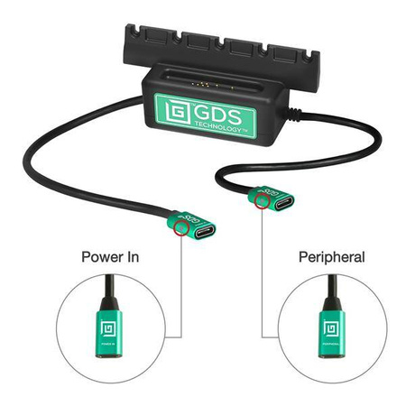 GDS® Power + USB-C док-станция для передачи данных для IntelliSkin®