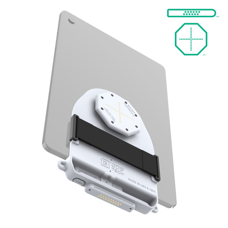 GDS® Tab-Conn™ для планшетов без чехла (D-образная форма и задние подушечки) - серый