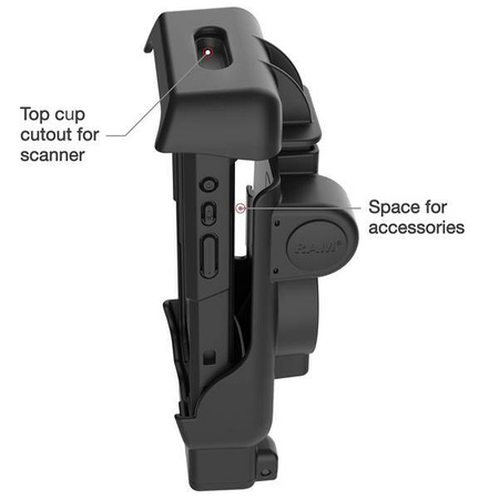 Док-станция с питанием от RAM® для Honeywell CT40/45/47 — контакты с подогревом