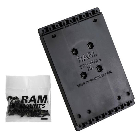 Задняя панель RAM® Tab-Tite™ с шариковым основанием и фурнитурой