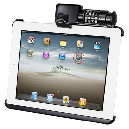 Подставка RAM® Latch-N-Lock™ для Apple iPad 1–4