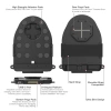 GDS® Tab-Conn™ для чехлов OtterBox Defender (D-образная форма и задние накладки)
