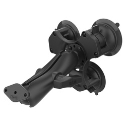 RAM® Twist-Lock™ Triple Suction Cup Mount с алмазной пластиной