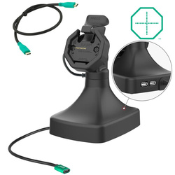 GDS® Uni-Conn™ Powered Tilt &amp; Swivel Dock с USB-C + Data