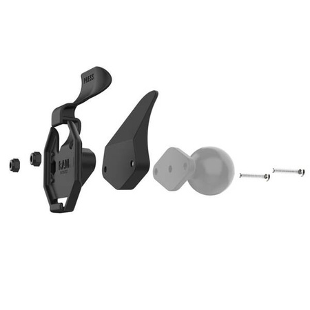 Держатель RAM® для планшетов с кнопкой GDS® Uni-Conn™