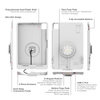 Тонкий чехол IntelliSkin® для iPad Pro 11 (M4) (D-образная форма и задние накладки) серый