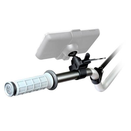 Крепление на рейку RAM® EZ-Strap™ с коротким переходником RAM® на двойную шаровую опору Garmin