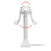 GDS® Uni-Conn™ 14" пьедестальная док-станция с PoE - серый