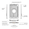 Тонкий чехол IntelliSkin® для Apple iPad mini (A17 Pro) и mini 6 - серый