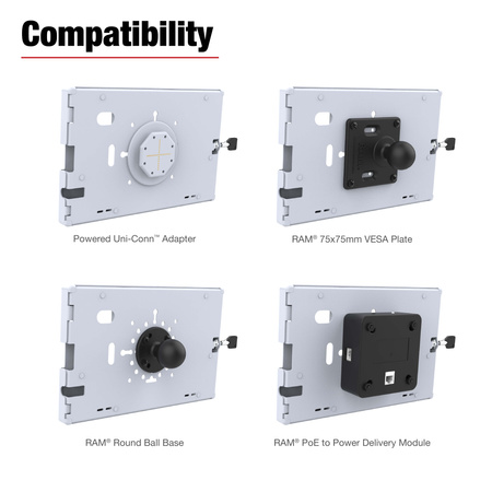 RAM® Safe-Case™ для планшета Zebra ET4x 8" - серый