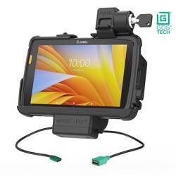 Блокировка док-станции GDS® Power + Data для Zebra ET4x 8 дюймов с помощью IntelliSkin®