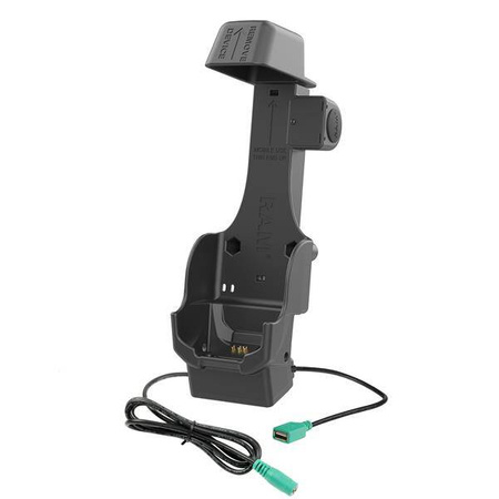 Док-станция с питанием от RAM® + один порт USB-A для Zebra TC8300 — контакты с подогревом