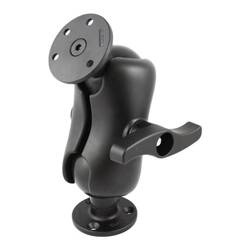 Двойное шаровое крепление RAM® со стальными армированными круглыми пластинами — размер E, короткий